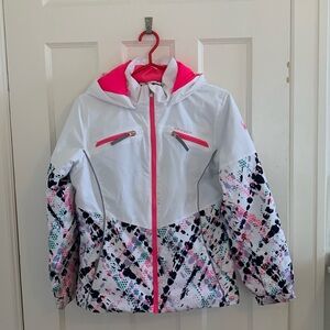 Spyder kids ski jacket size 18